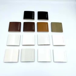 Australia Bulk Factory Supply Fauxwood PVC  Plantation Door Shutter Bay Window Shutters