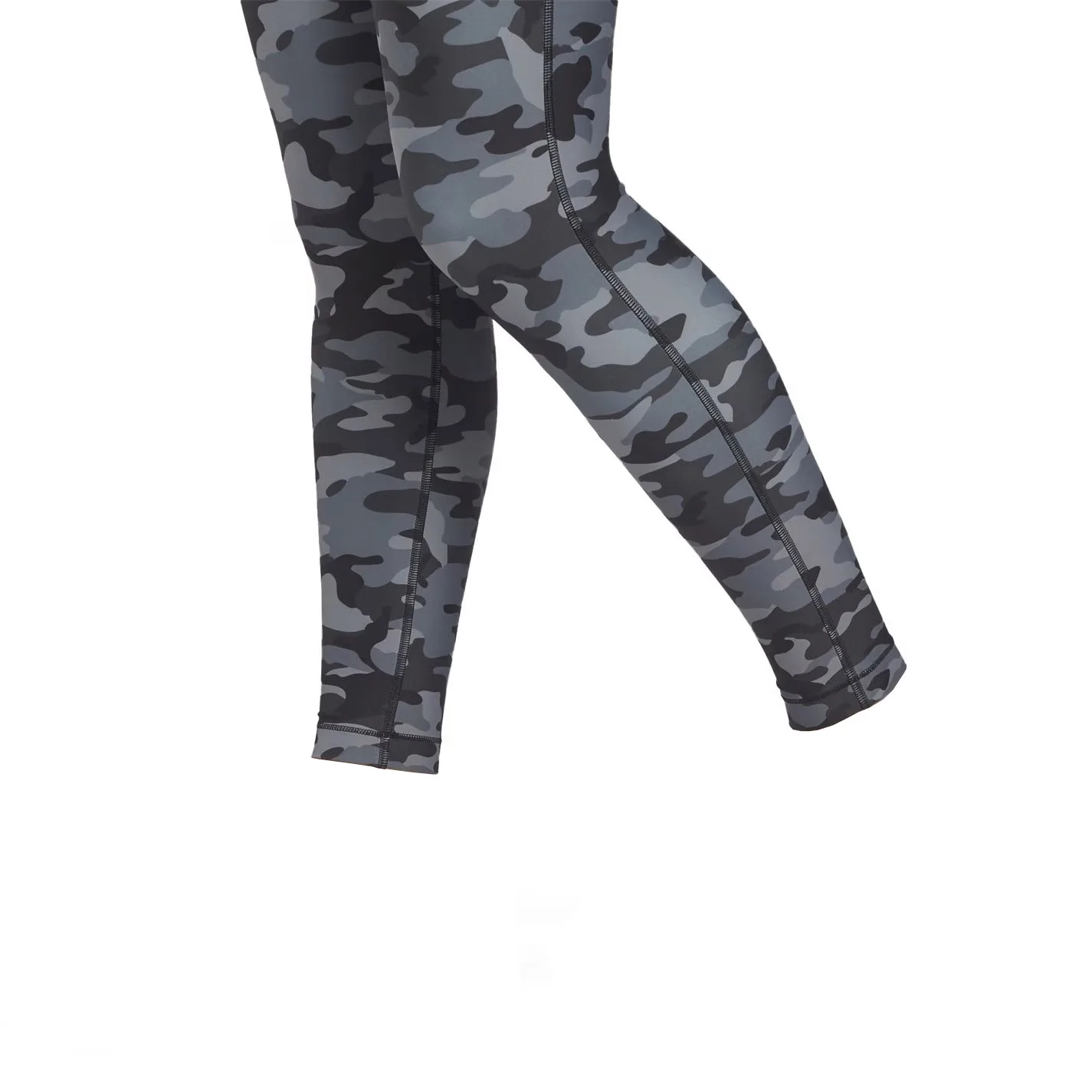 Hot Sale Female Solid Color Legging High Rise Seamless Yoga Leggings Women Tight Plain Control Seamed Legging