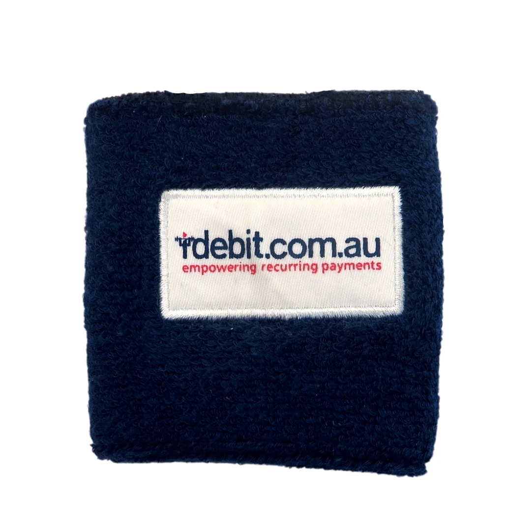 Cheap Customized Logo Wristband Cotton Sport Athletic Sweatbands Tennis Wristbands Football