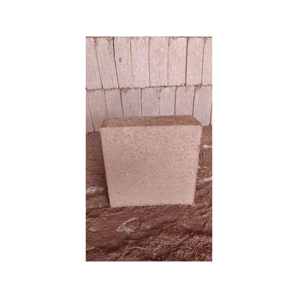 Imported Coconut Shell Husk Chips Block Bran Bricks 650g Compressed Coco Coir Fiber Soil Blocks Peat Brick Price 5 kg for Plant