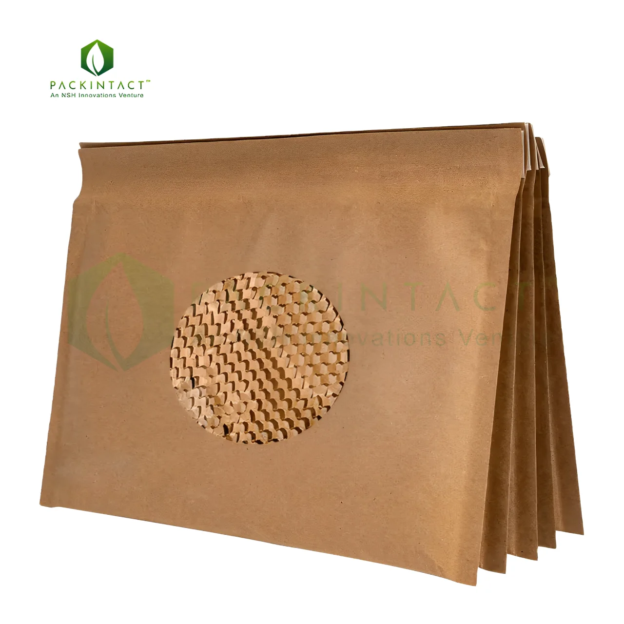 Custom 100% biodegradable honeycomb shipping mailing padded compostable bubble envelop paper wrap mailers