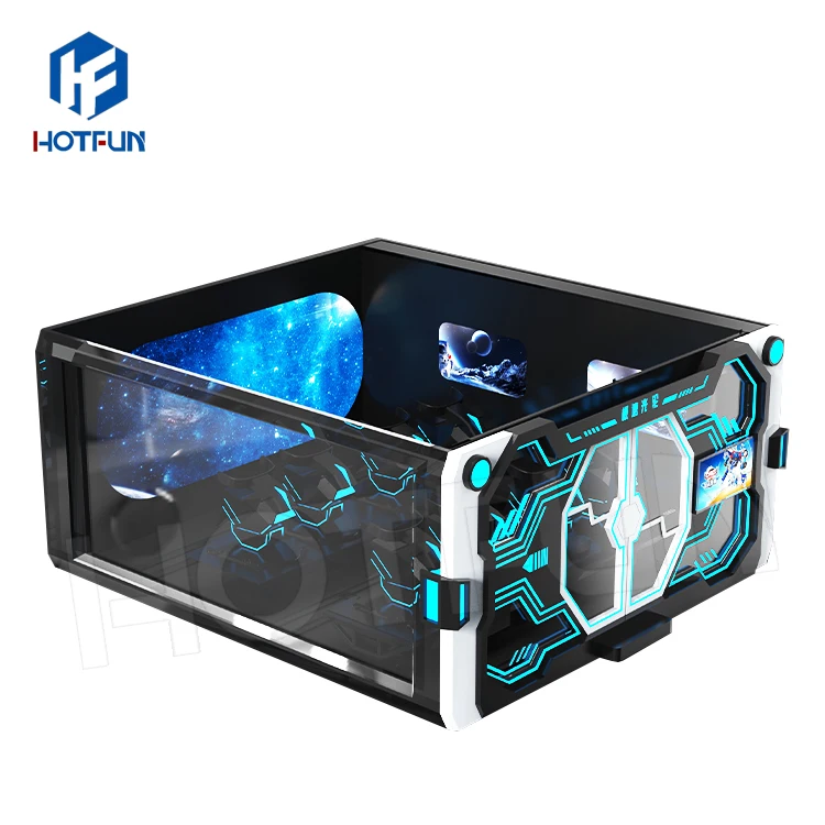 China new products 6 seats vr tank device vr games equipment virtual reality vr treadmill for sale