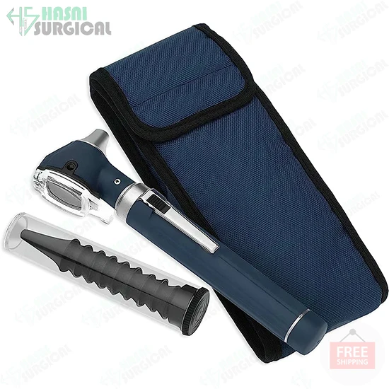 White led bulb light cold light high quality fiber optic otoscope and opthalmoscope examination diagnostic