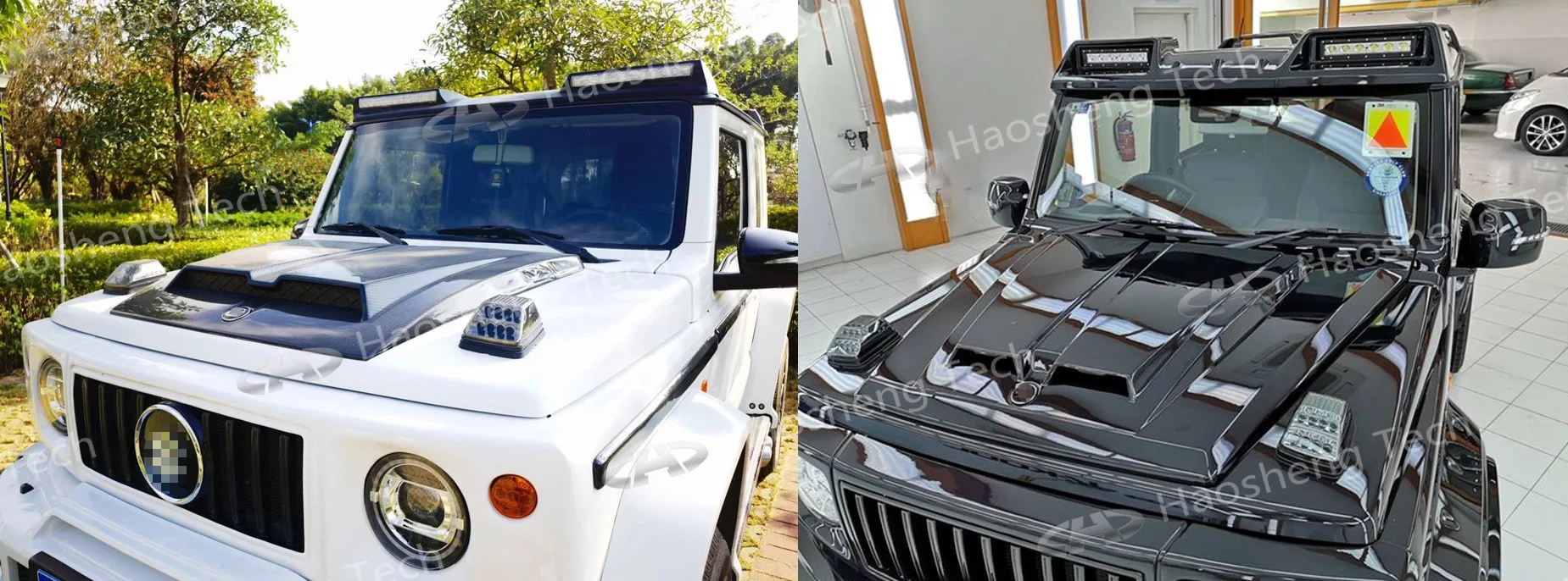 Bra-Bus Style High Quality Carbon Fiber Car Engine Hood Cover For Suzuki Jimny 2019-2024 JB74 JB64 XL