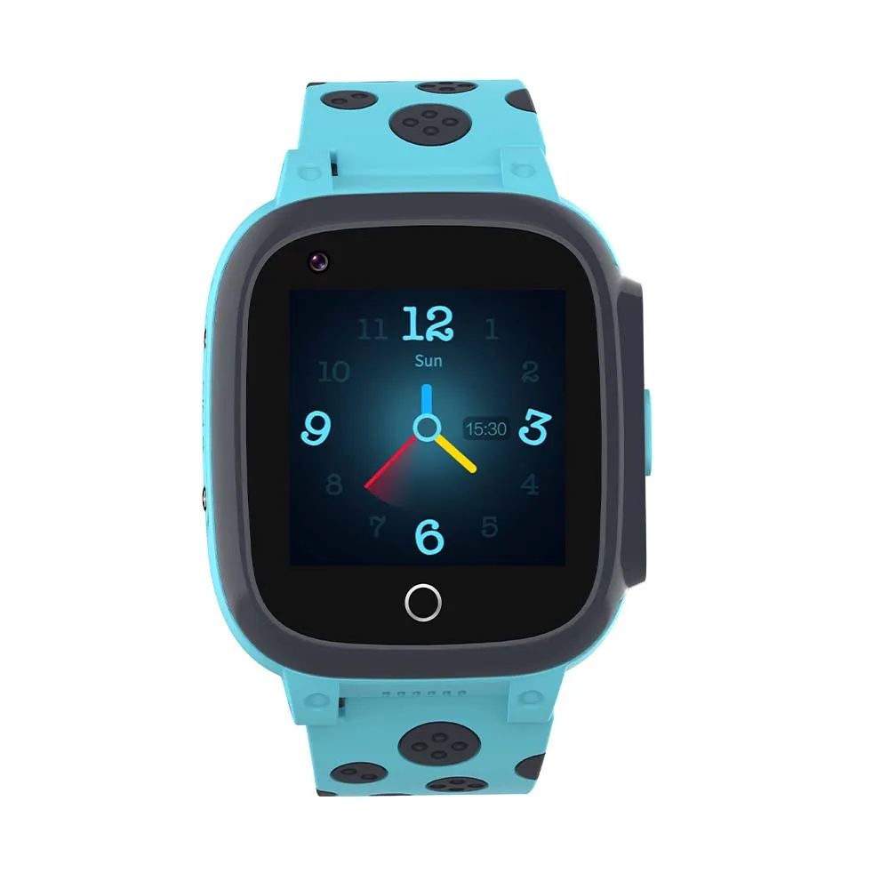 Porodo 4G kids Smart Watch With Video Call GPS Tracking  Fitness SOS call waterproof heart rate tracker