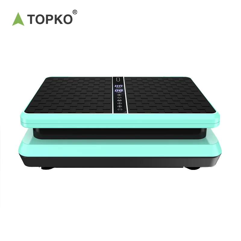 TOPKO High Quality Slim Exercise Fitness Vibration Plate Home Fitness Fat Burning Vibration Plate Exercise Machine