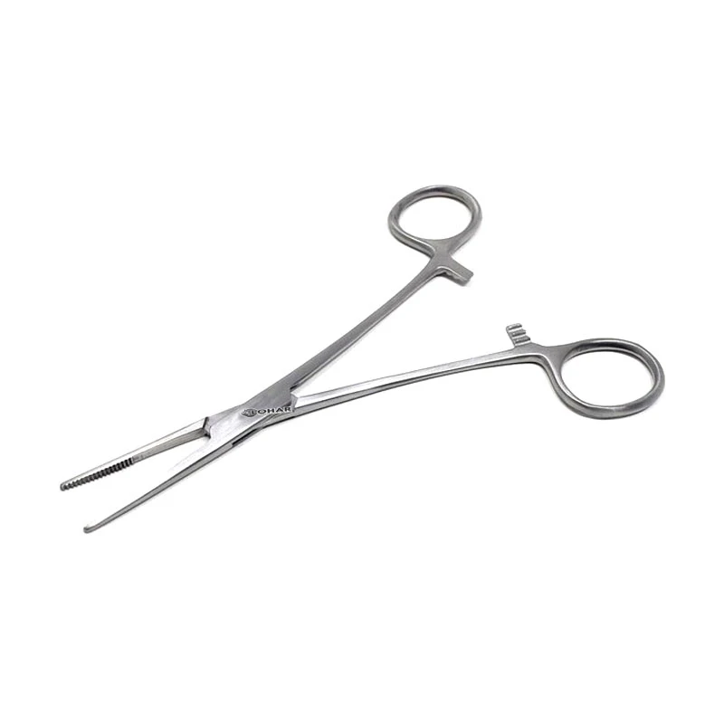 Kelly Clamp Hemostatic Forceps Custom Size Straight Clamping Standard Forceps Operating Room Instruments