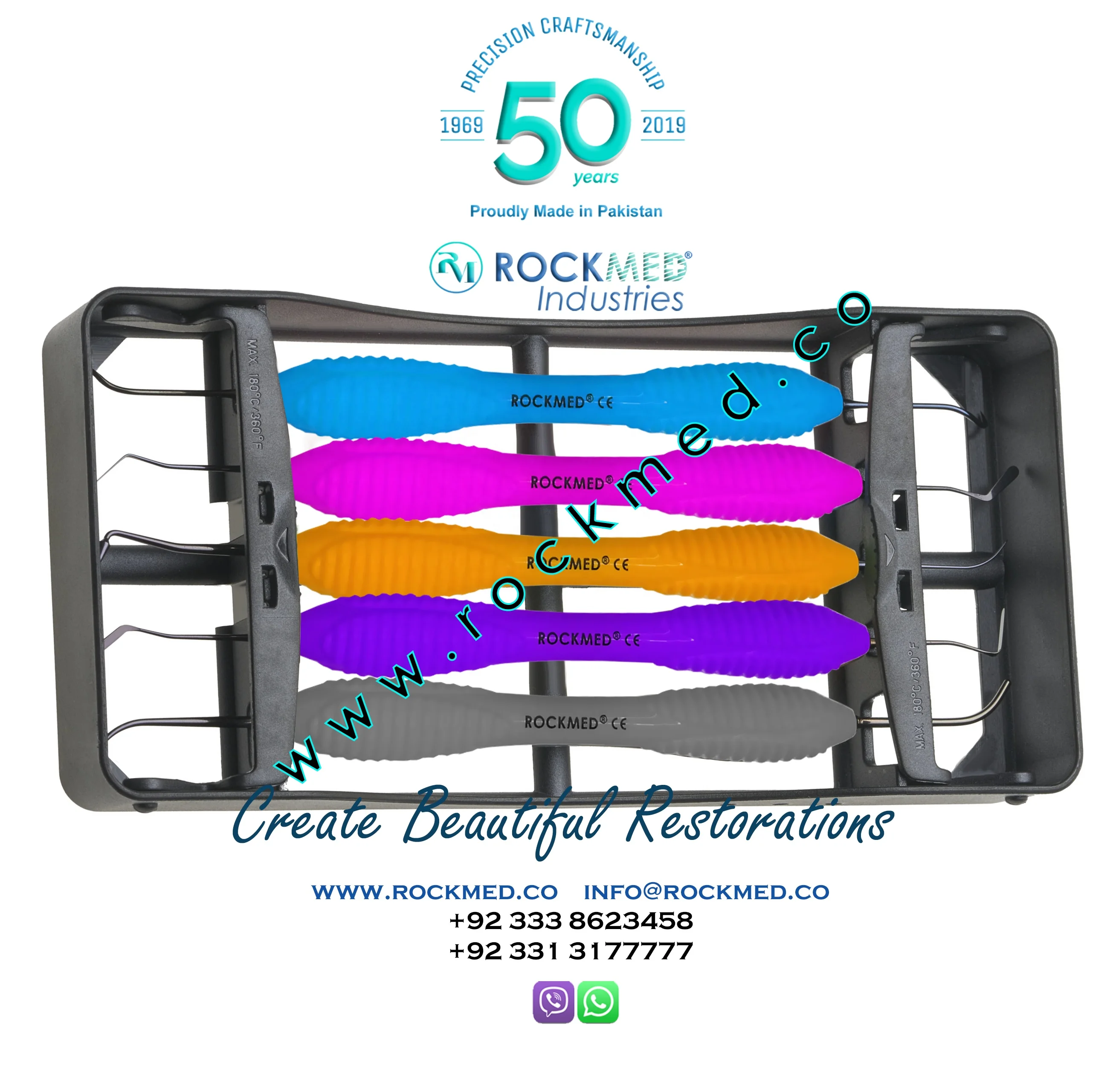 Pack of 12 Dental Magnifying Mouth Mirrors #5 Dentist Dental Instruments