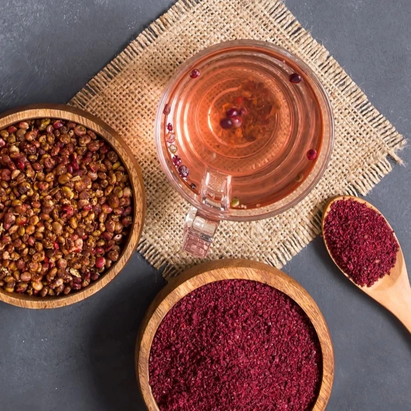 First Quality Sumac and Free Gifted Storage Box Container OEM Spices Powdered Ground or Seeds