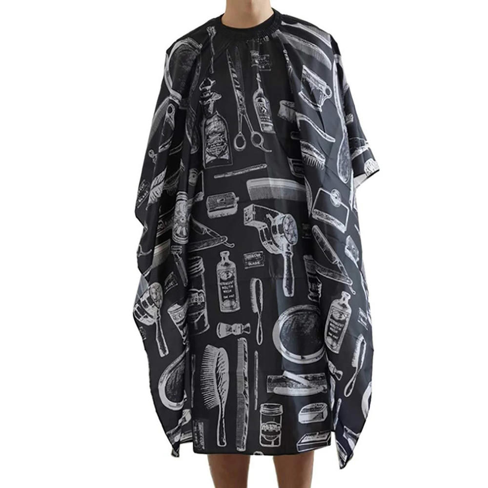 Custom Color Logo Pattern Hair Salon Barber Capes Barbershop Hair Cutting Capes Pro Salon Waterproof Hairdressing Cape