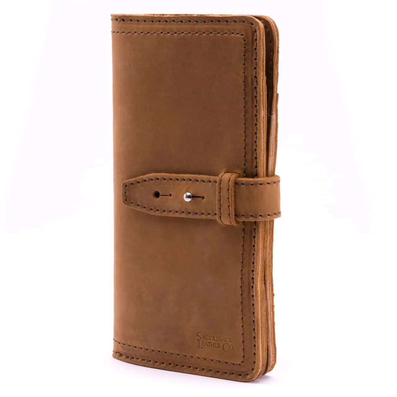 Leather Wireless Charging Travel Wallet with Power Bank Phone Holder Case IPhone Samsung Purse customized logo color