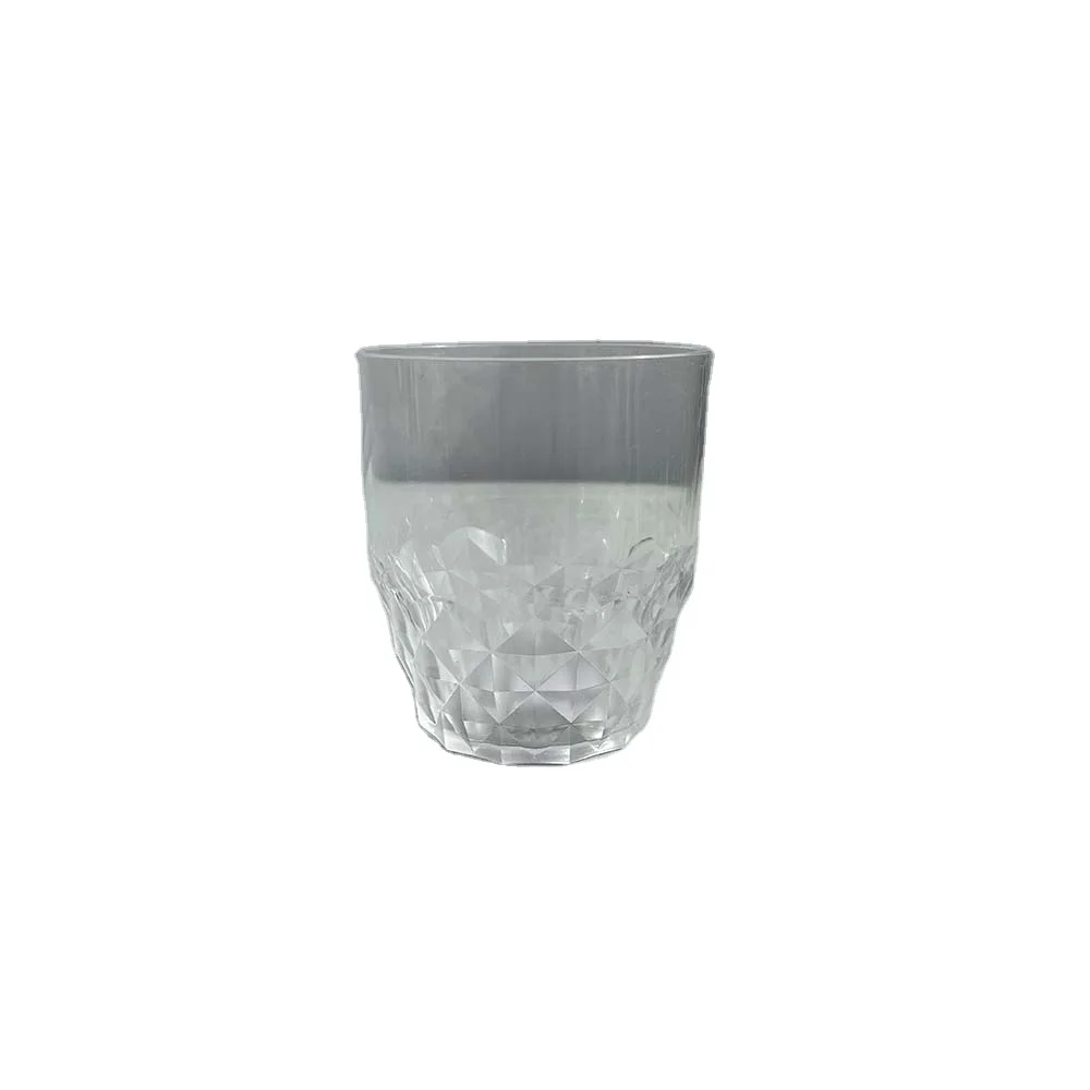 Hgh-quality Acrylic Leaves Cut DOF Glass Cup Elegant durable drinkware featuring unique leaf designs, perfect for any occasion