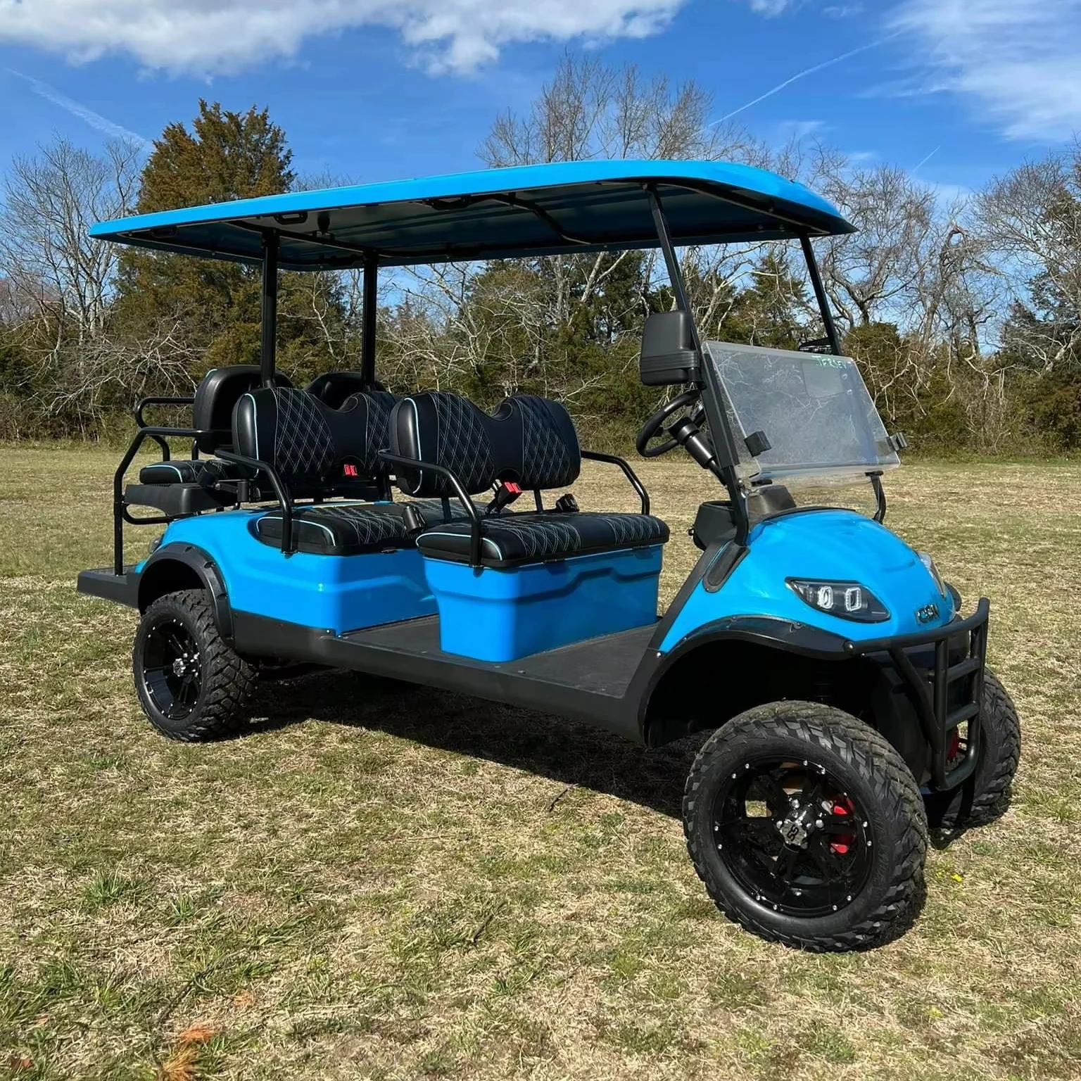 Yamaha Electric Golf Car Drive 2 Passengers Cart (Gas EFI Quie-Tech Carts)