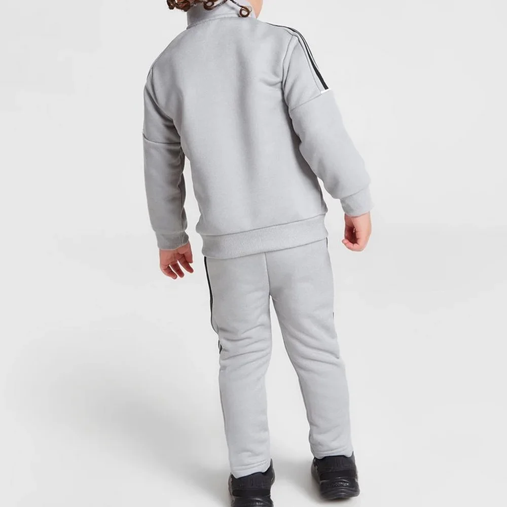 2022 New Arrival 2 Pc Zip Up Breathable Kids Tracksuit / Wholesale Price Customize Clothing Tracksuit Set For Kid Boys