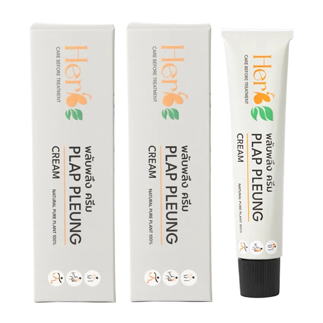 Herbe PLAP PLEUNG Cream Reduce Pain in Ligaments, Joints and Muscles, Natural Ingredients Light Texture Absorbs Quickly.