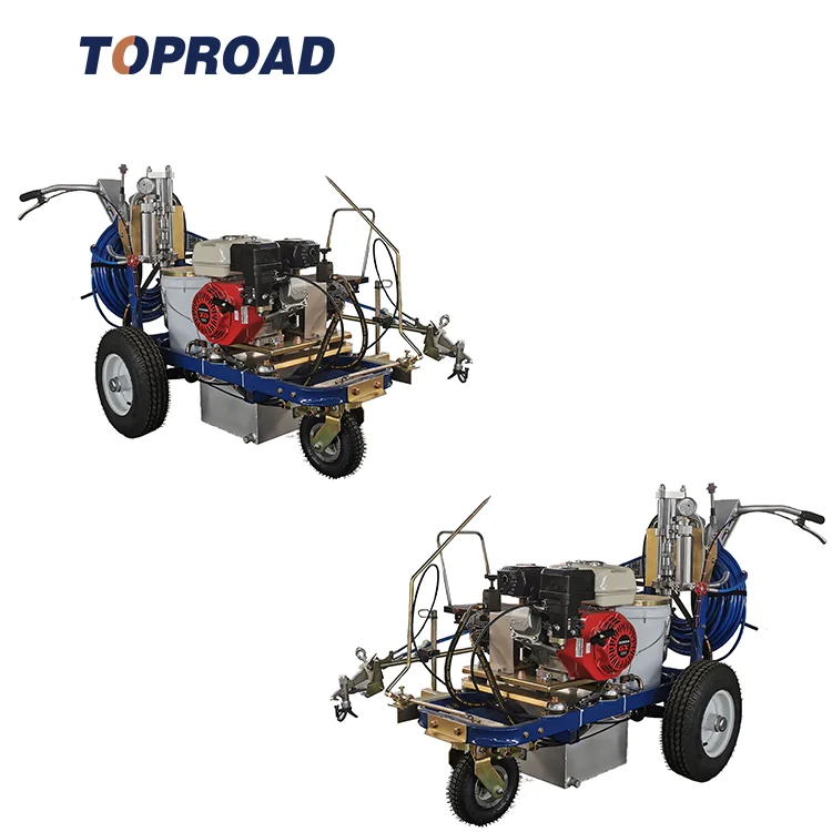 Hand Pushed Cold Jet Road Line Marking Machine