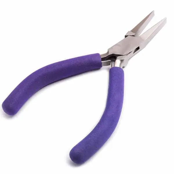 Flat Nose Jewelry Pliers Stainless Steel Custom Comfy Gripped Jewelry Tools & Equipment