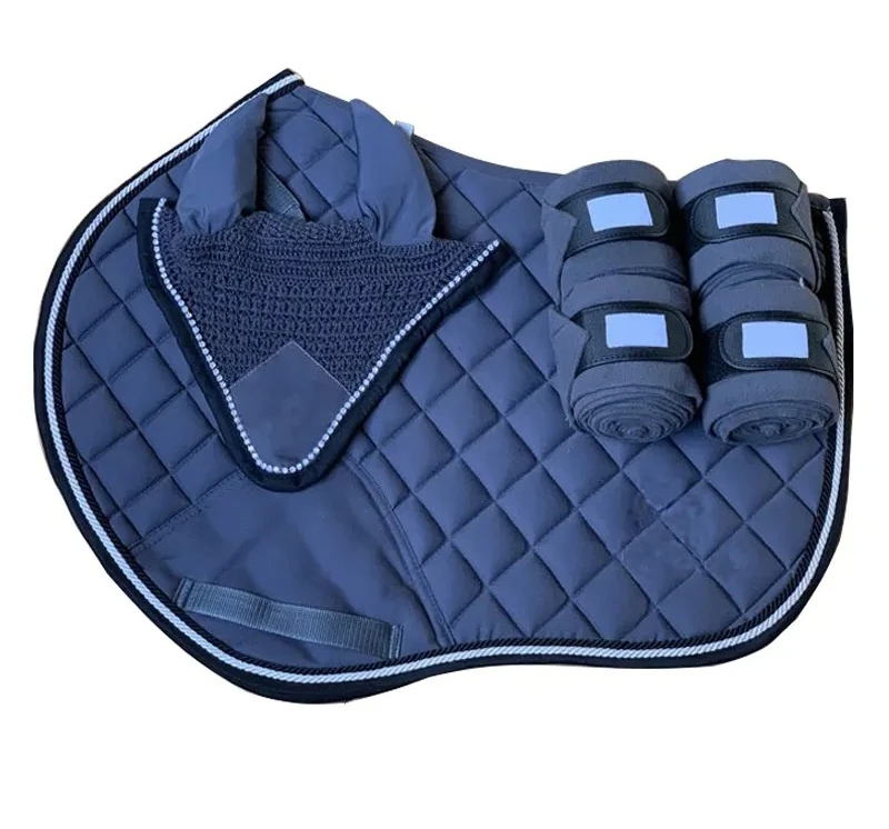 Manufacturer Wholesale Fashion Stylish Horse Equipment Custom Western Horse Saddle Pad For Horses With Customized Logo OEM