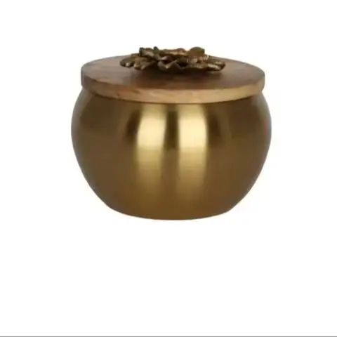 Latest Set Of 3 In metal Canister Storage Box Jar Elegant For Upcoming 2025 Ramadan Eid Festival Dray Fruits Dates