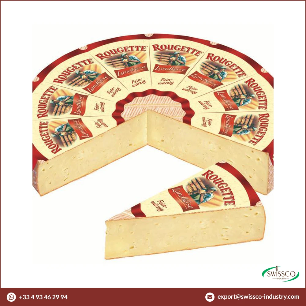 Global Distributor Selling Rougette Landkase 2kg Creamy Red Cheese with Long Shelf Life