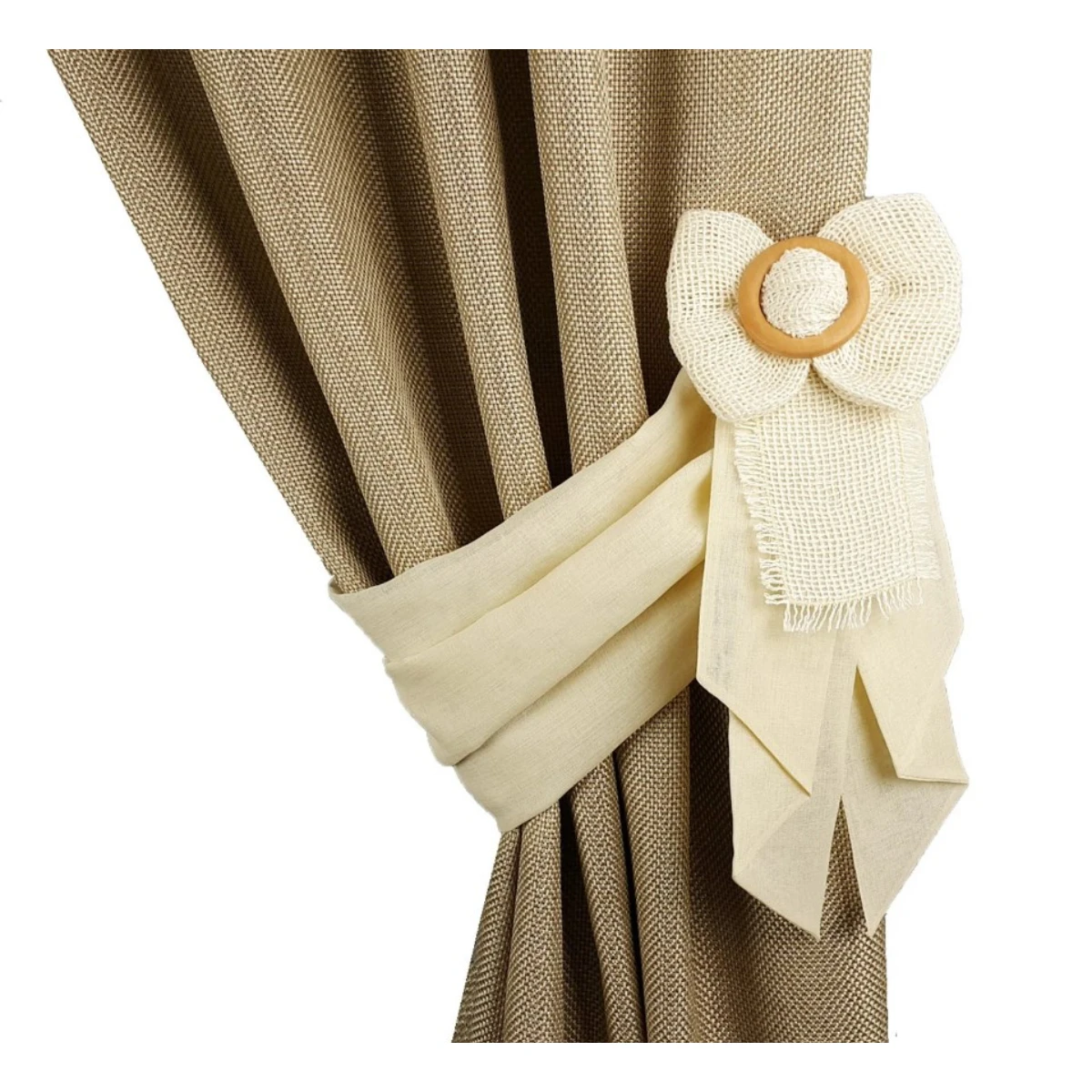 Best Selling Curtain Tieback Holder with Marvelous Design for Bedroom Living Room Indoor Curtain Rod and Pole Supply