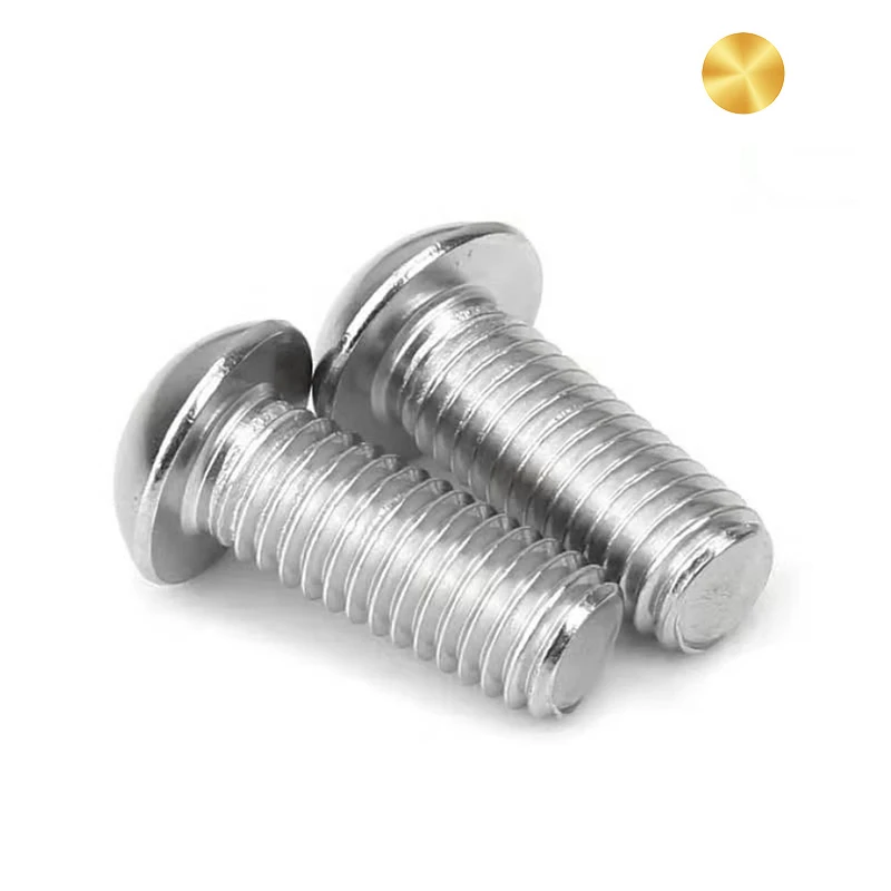 Plate Bolt ISO7380 stainless steel hex socket drive round button pan head machine screw