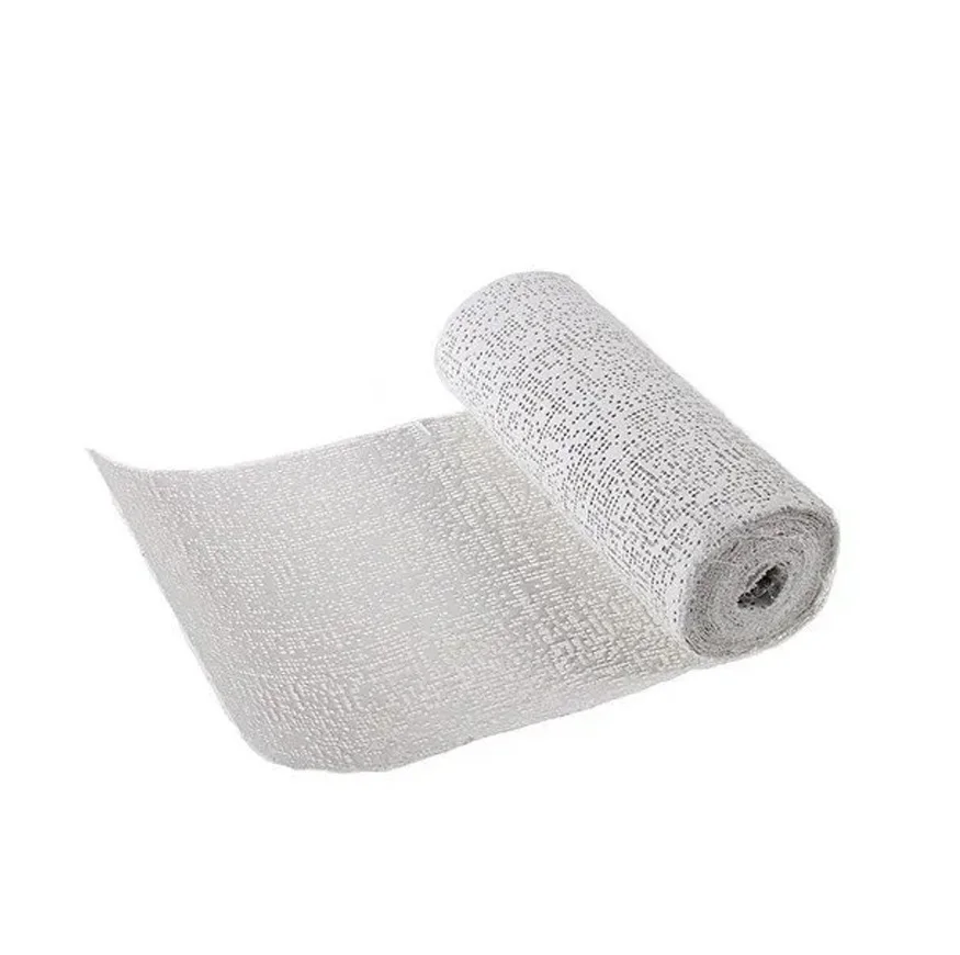 POP Bandage Bone Fracture Fiber Cast Tape Polyester Wound Care Orthopedic Gypsum Plaster Of Paris Casting Bandage