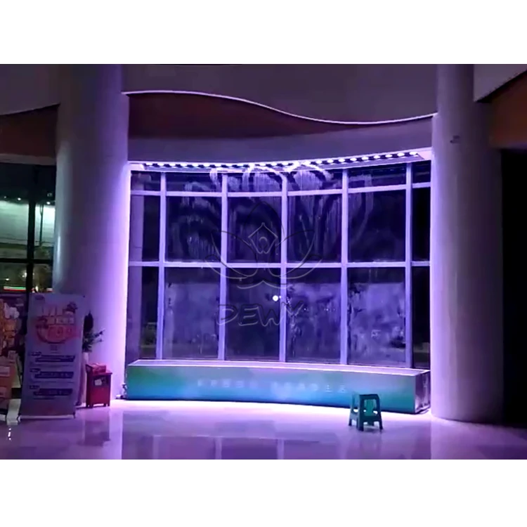 Digital Waterfall Water waterfall fountain for internation shows