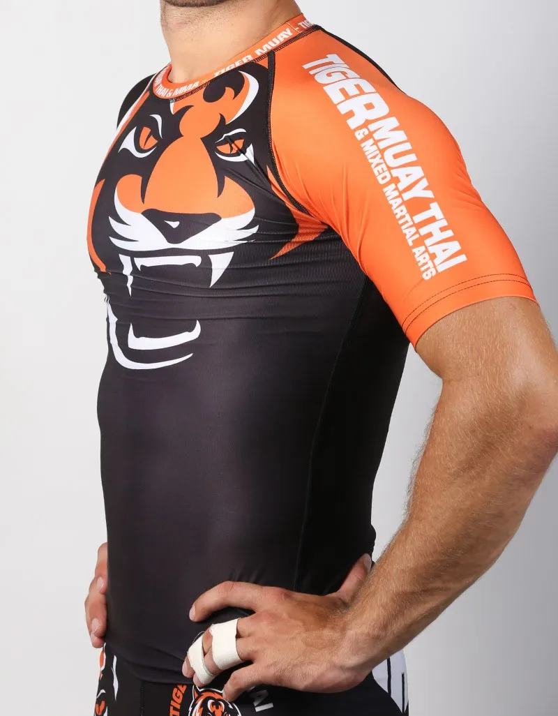 Raven awarded customized best quality brazilian jiu jitsu rashguard