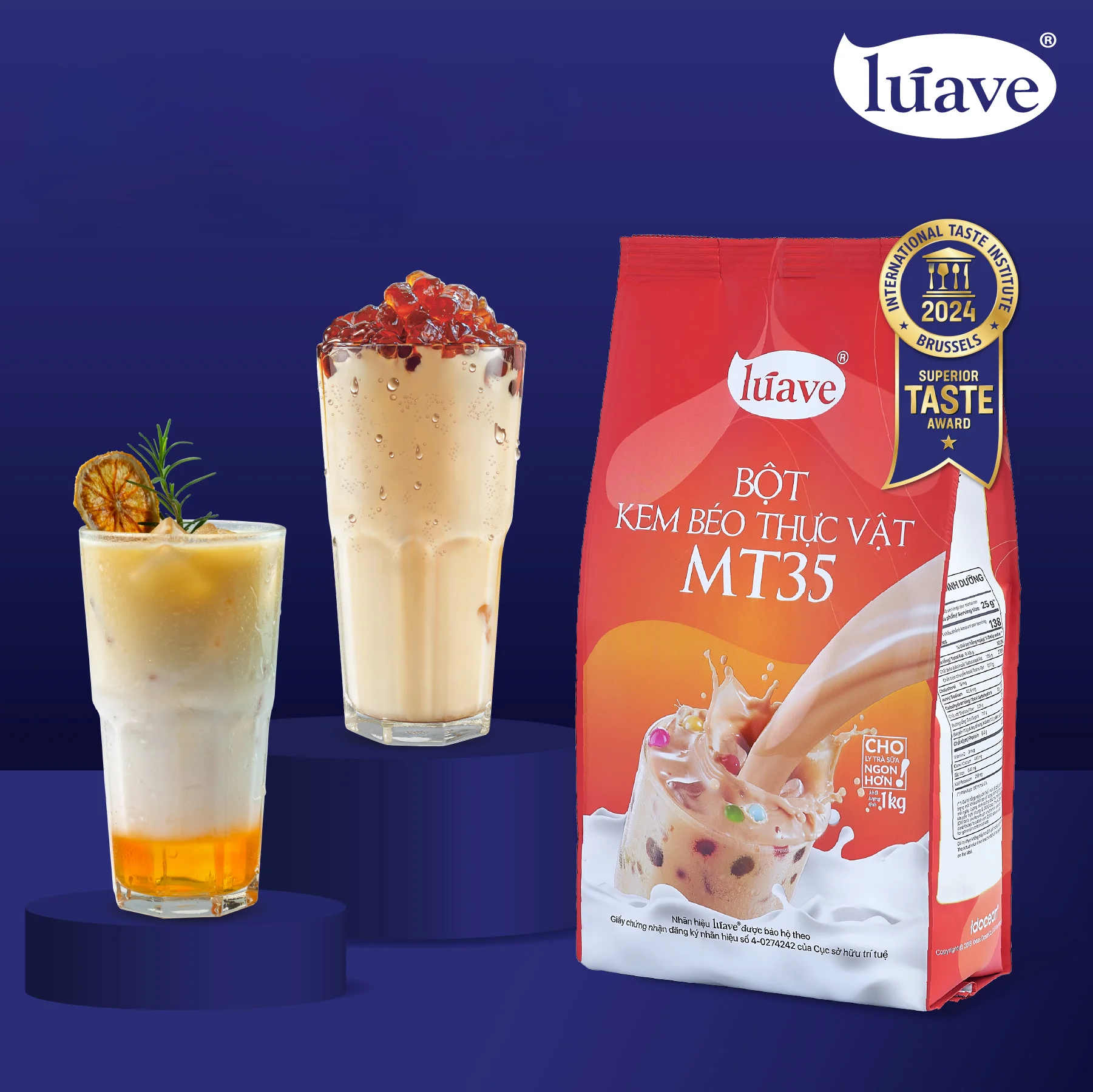 Non-Dairy Creamer Powder MT35 Specialized For Milk Tea With Rich Well-Rounded & Charming Flavor - Enhances Unique Taste