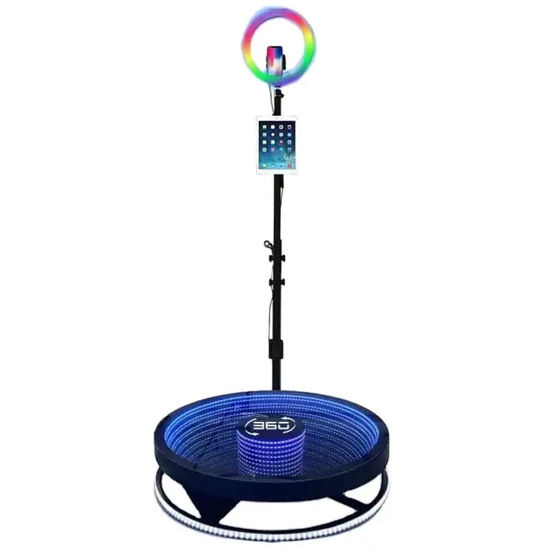 Hot Sale Automatic Spinning 360 Photobooth  Automatic 360 Degree Video Booth Rotating 80Cm 100Cm 115Cm Prix