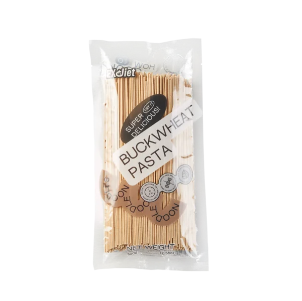 Лапша из гречихи с высоким содержанием белка и диетическим волокном