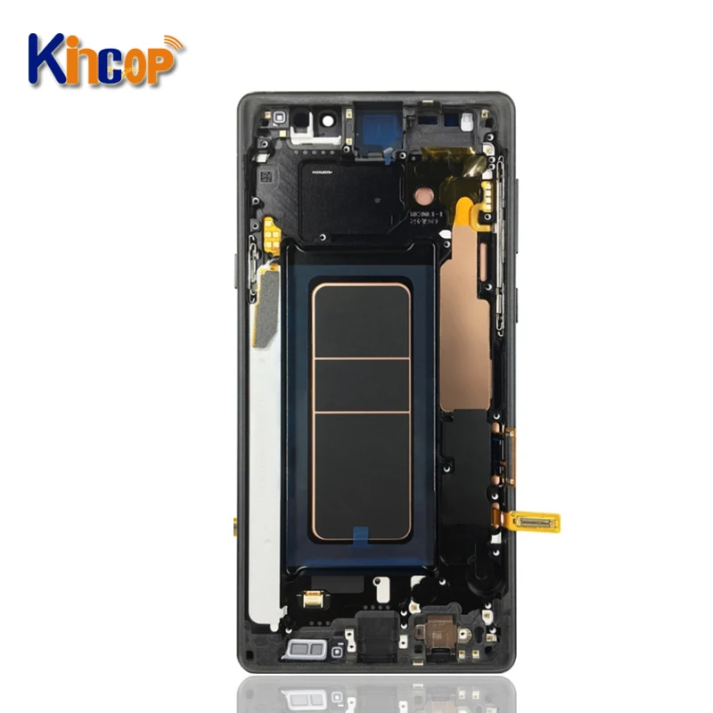 Mobile Phone LCD For Samsung Galaxy Note 9 with Frame N960F N960U LCD Screen Display Digitizer Assembly for Note 9 LCD Con Marco