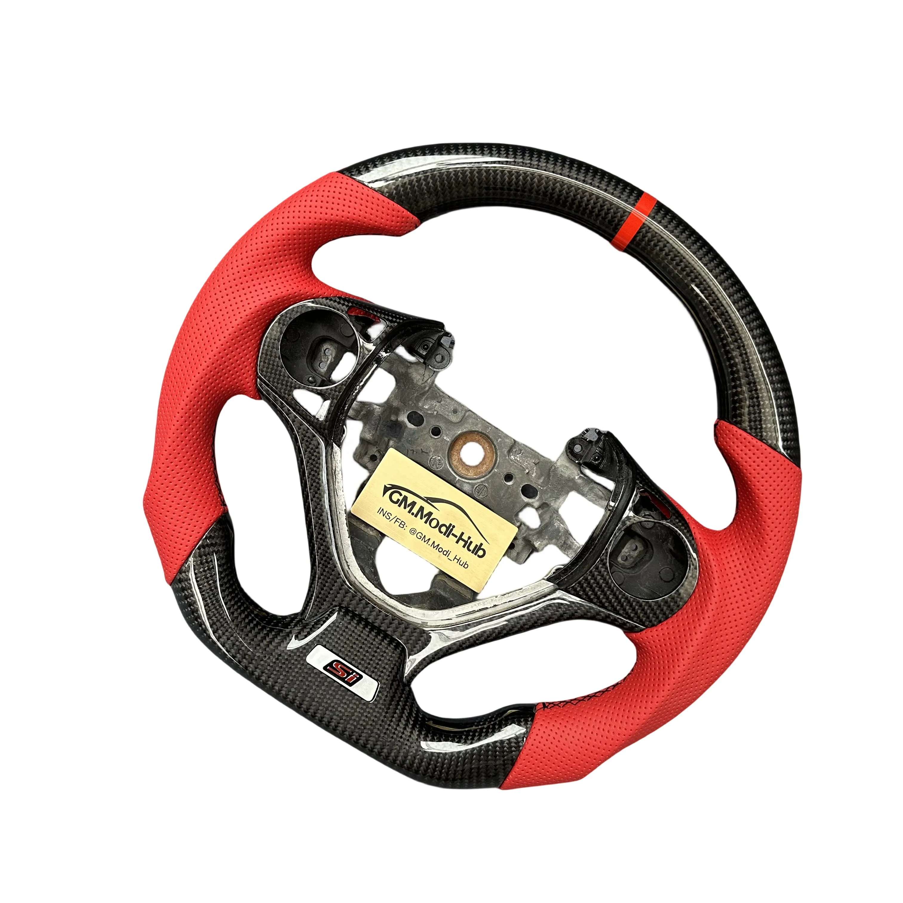 GM.Modi-Hub на заказ из углеродного волокна руль для Honda 9th gen Civic 2012-2015 типа R FK2 SI