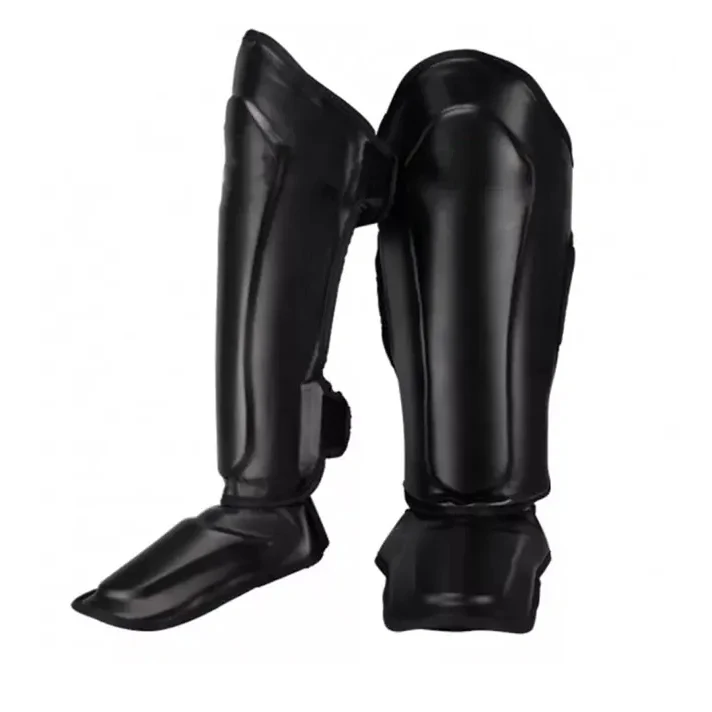 Muay Thai Shin Guards with Foot and Knee Protection Lightweight Shin Guards for Kickboxing, MMA shin guard