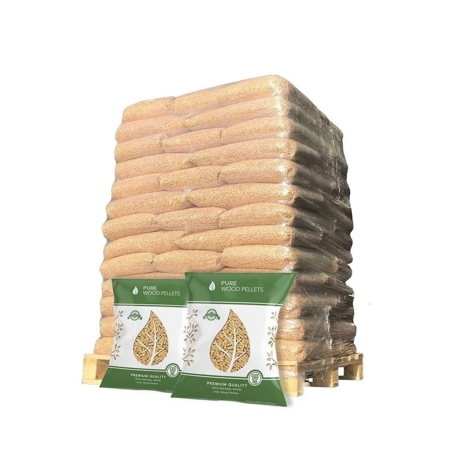 Top Product Wood Pellets For Cooking Fuel 20-30mm Length