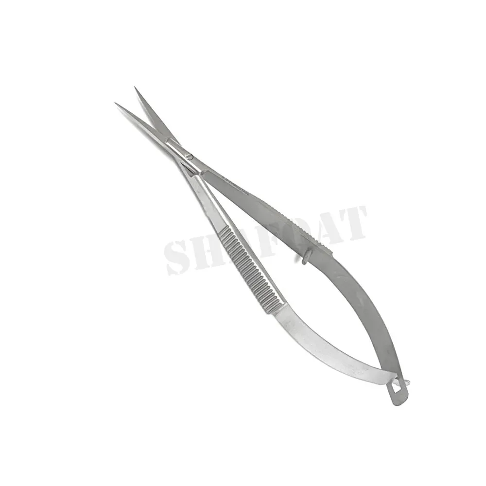 Stainless Steel Dental Surgical Castroviejo Needle Holder 18 CM Straight Curved