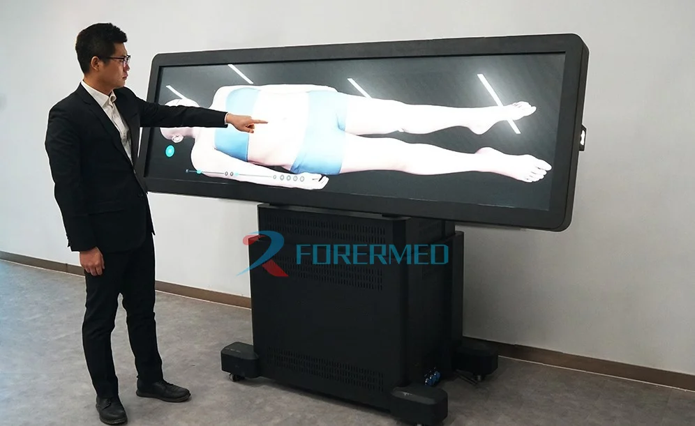 Digital human Virtual Anatomage Table Teach Autopsy Table Touch Screen 87.8 inches 3D anatomy System