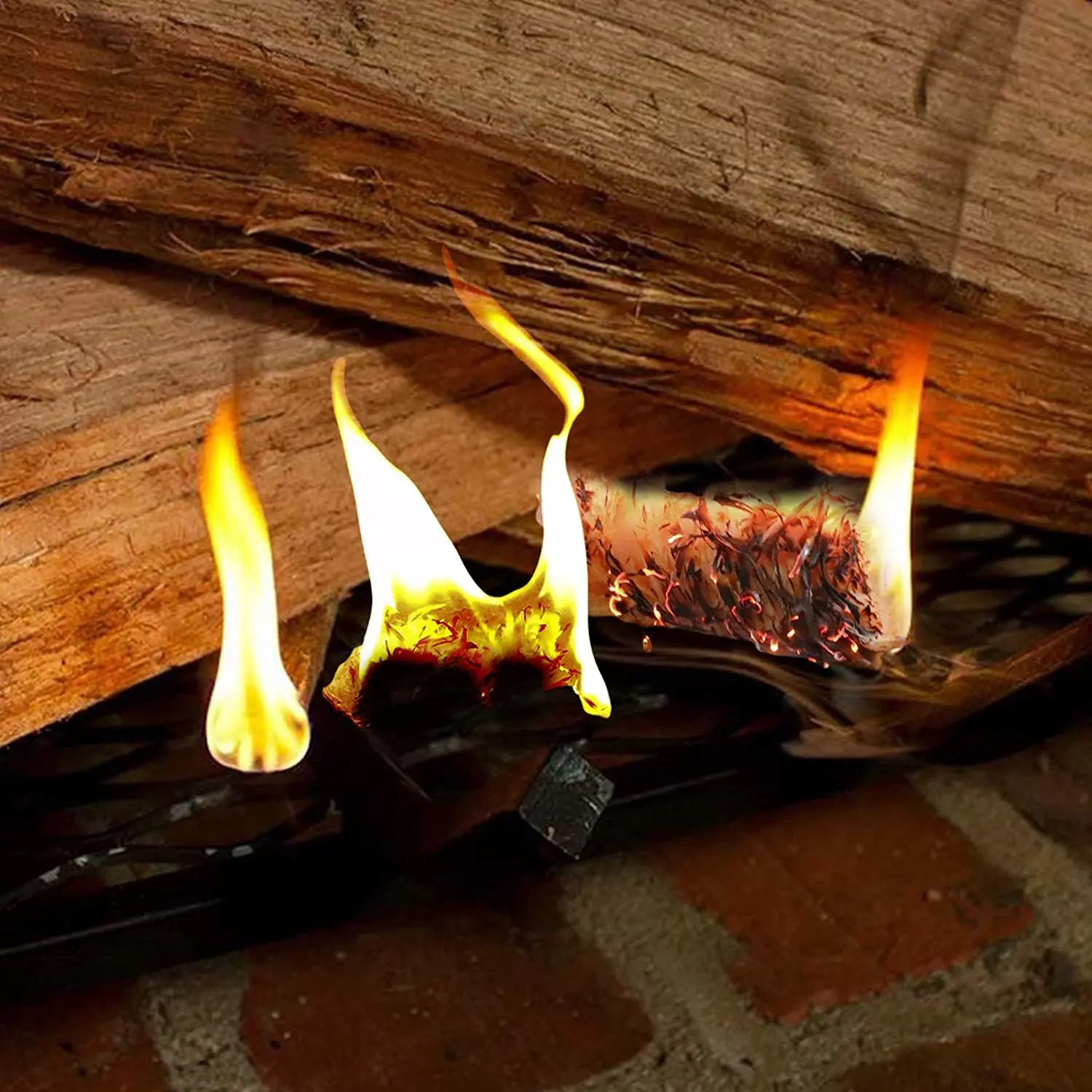 DDY Natural Firestarters Wood Firelighter for Grill, Fireplace, Campfires, Wood & Pellet Stove, Chimney, Fire Pit, BBQ, Smoker,