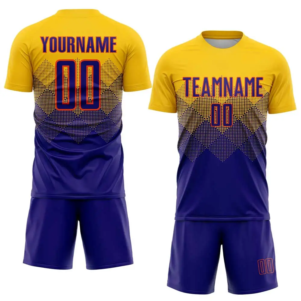 Customized Logo Design Your Own top quality  Soccer Uniform Wholesale Price In Stock Men Soccer Uniform