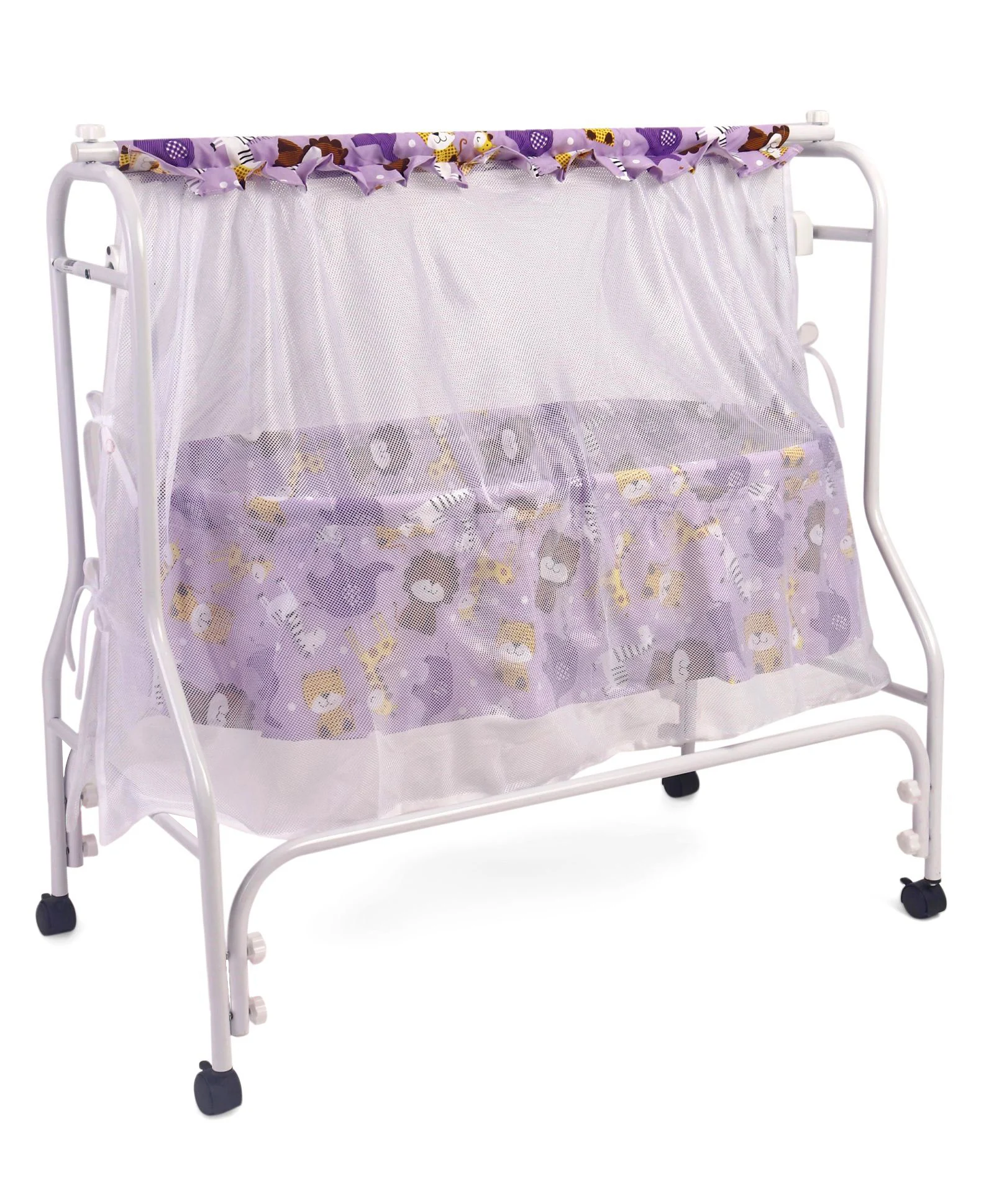 Direct Factory Sale Elegant Pink Color New Born Baby Bed Cozy Euro Baby Care Cradle Bed Buy From India