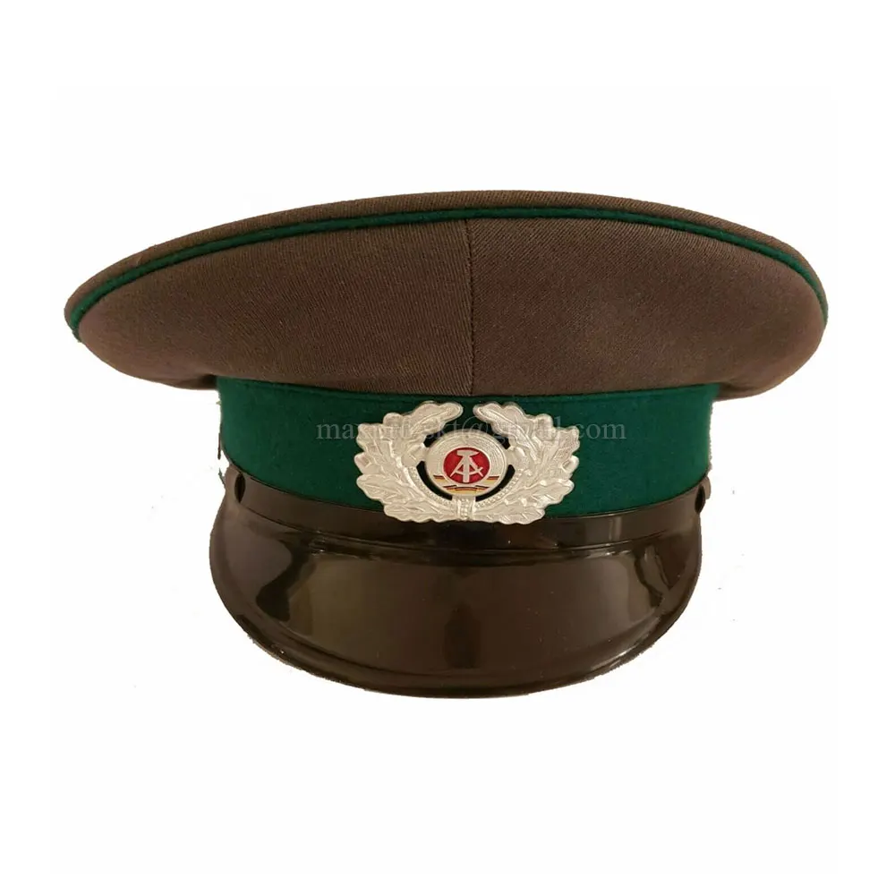 Ceremonial officer cap cord Custom Made Officer Uniform Wear Cap Professional Hand Embroidered  top quality Officer Cap hat cord