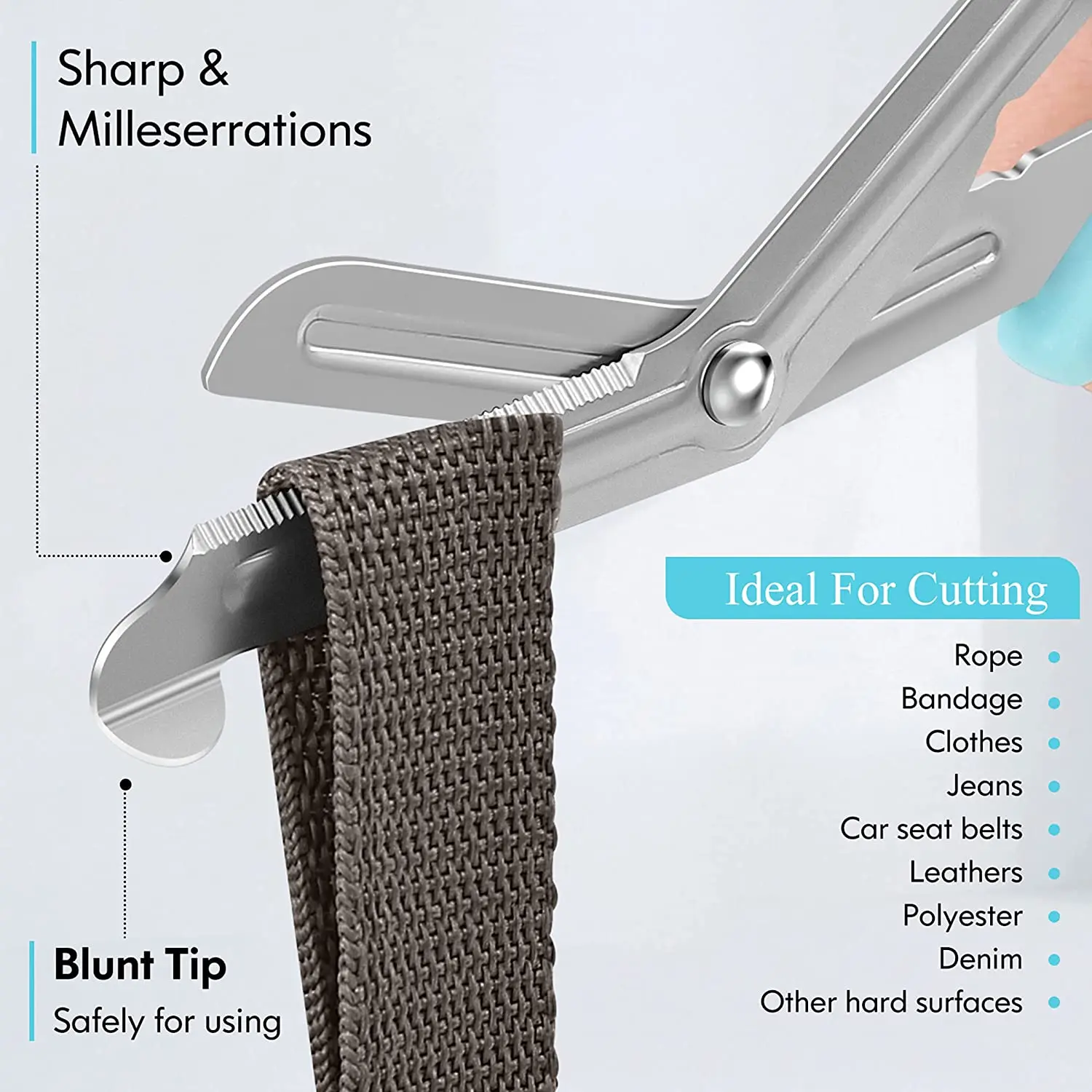 Trauma bandage tactical scissors, First Aid Surgical Scissors