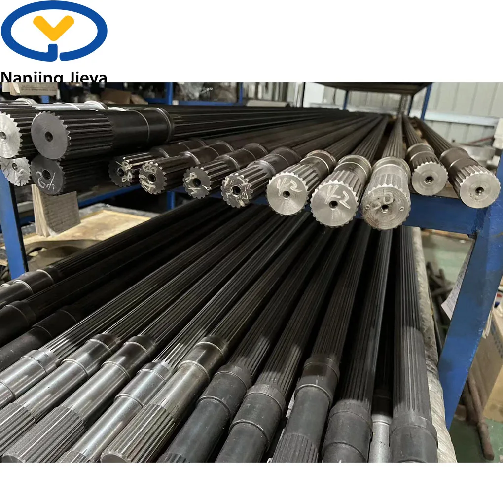 granulator screw and barrel for plastic rubber extruder machine