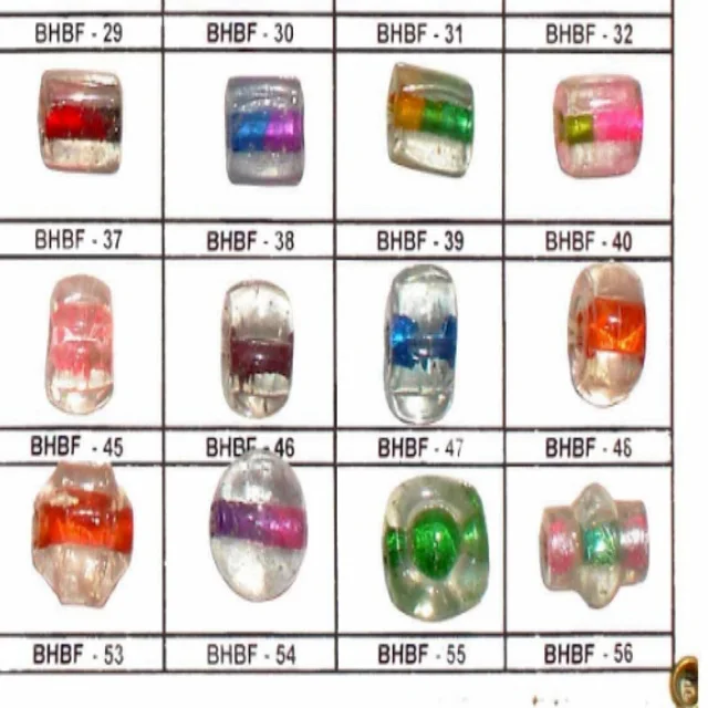 furnace inside color Vintage Handmade African Trade Beads Assorted Sizes for Jewelry Making and Crafting Supplies, Unique Beads
