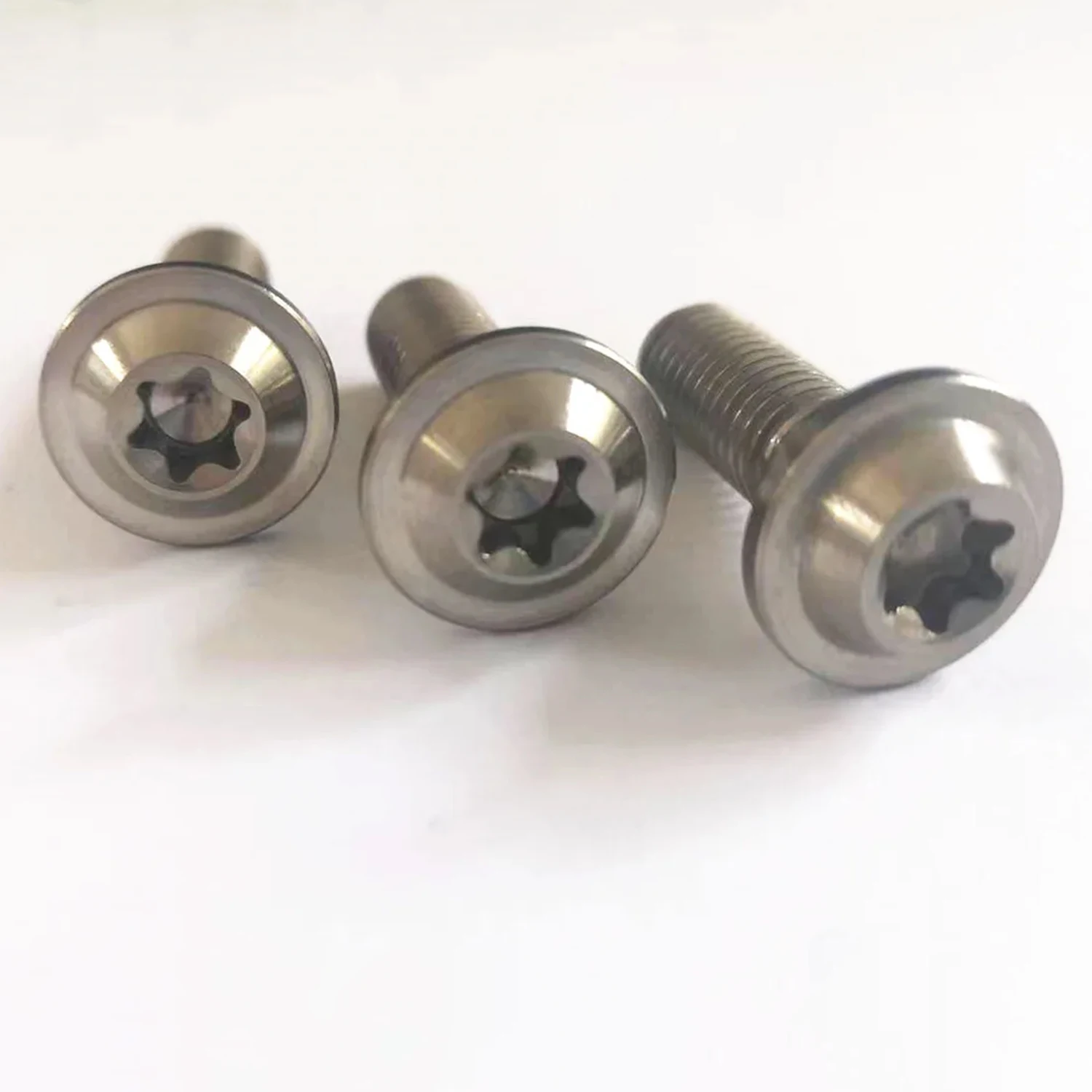 GR5 Disc Bolt Titanium Plain Finish Motorcycle Studs ANSI Standard Wholesale Metal Studs Bolts for Motorcycle