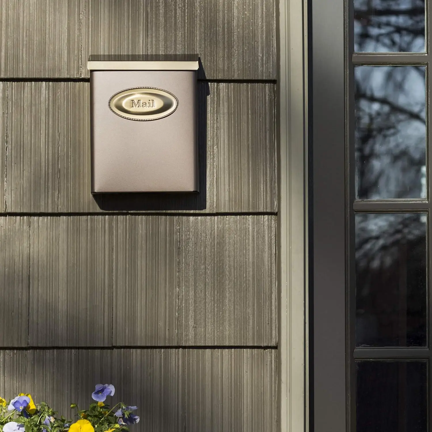 Customized Wall-Mounted Mailbox Galvanized Stainless Steel Smart Apartment Items American Style Tediton Lock Wholesales OEM ODM