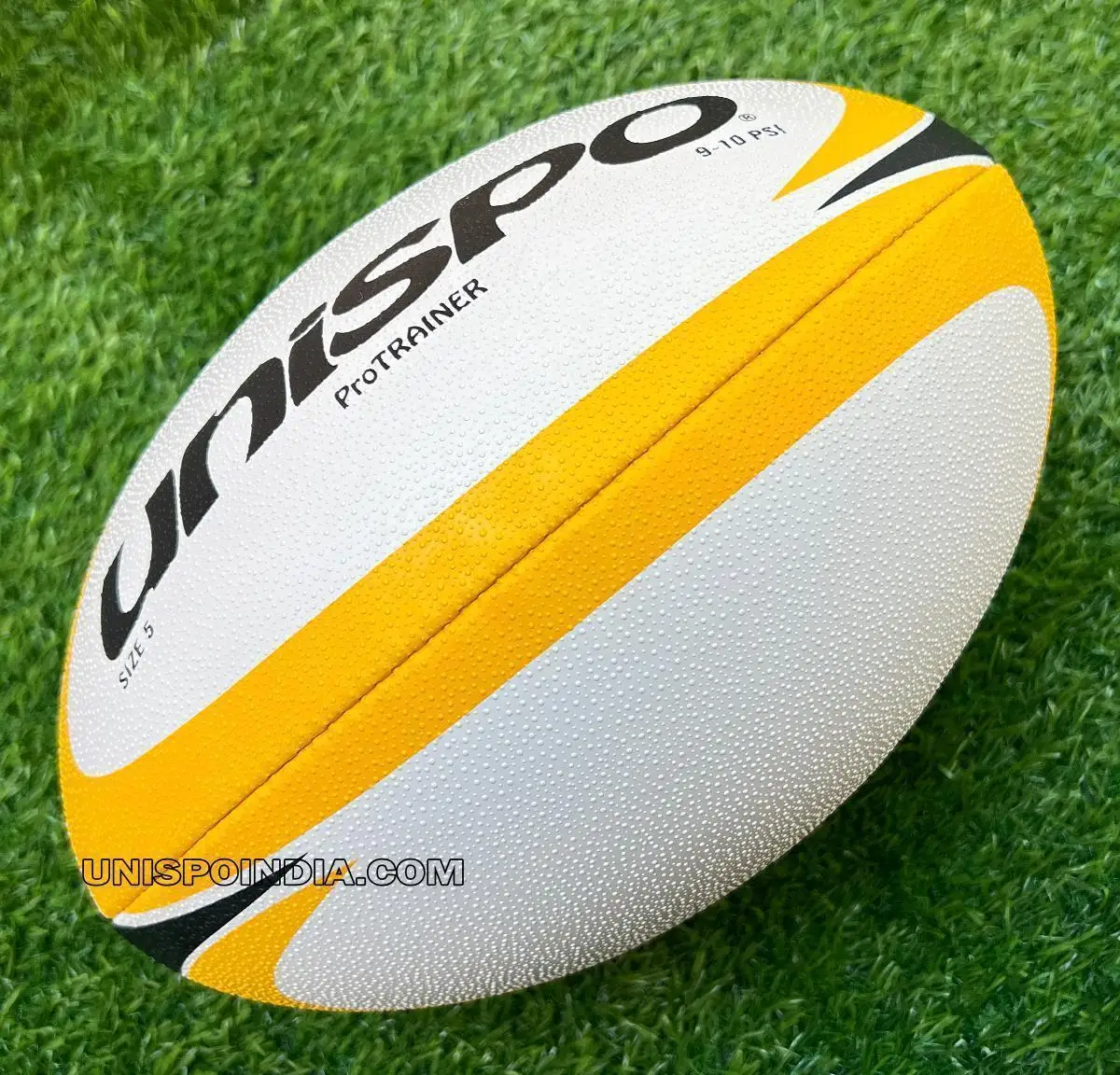 Custom Rugby ball Premium Match quality fully hand sewn with long lasting grip and super bladder for Professional use