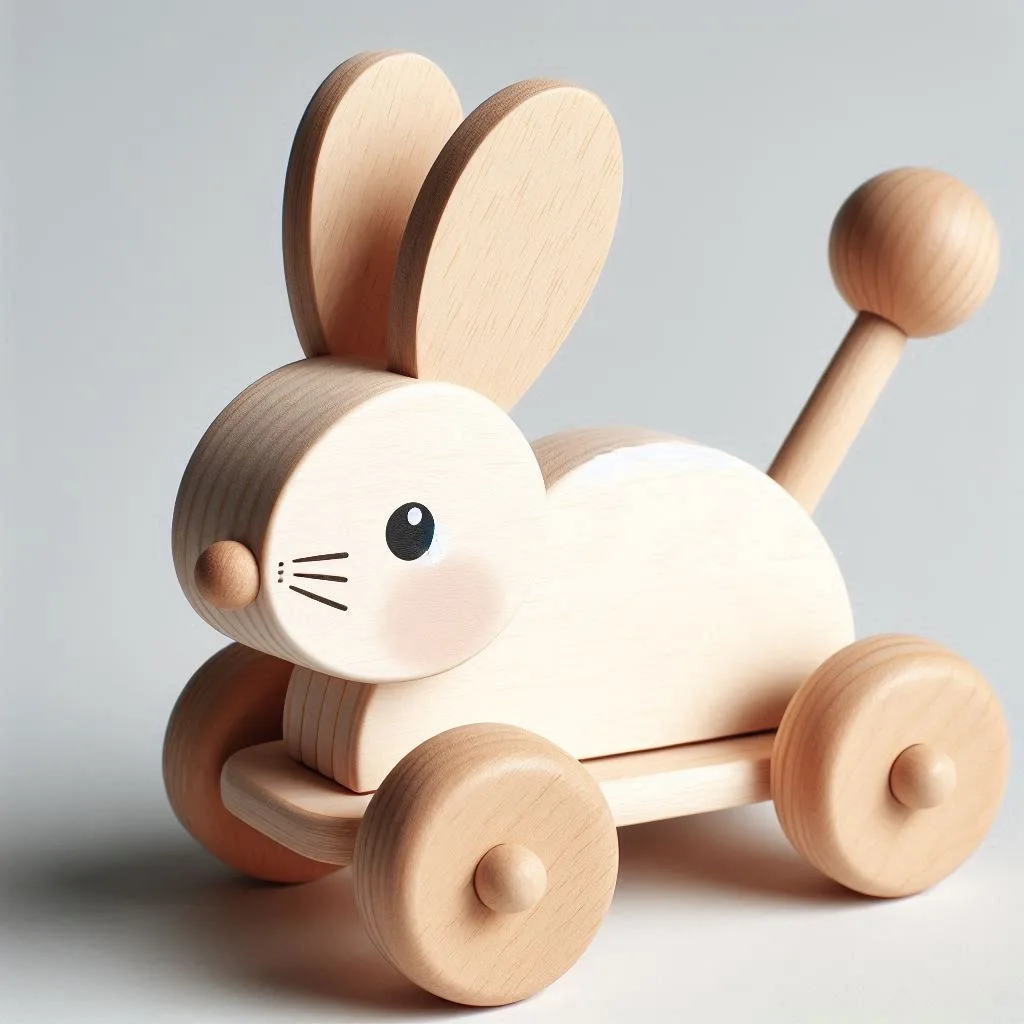 Early Walking Play Wooden Walker Toy Handmade Kid-Friendly Design Educational Foldable Plastic Babies Children EN Certified