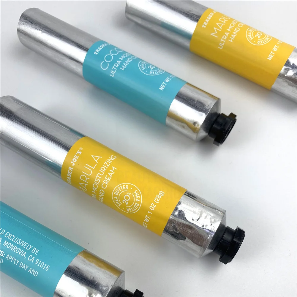 High quality eco friendly packaging tubes flexible packaging empty aluminum Aluminum Cosmetic tube on sale